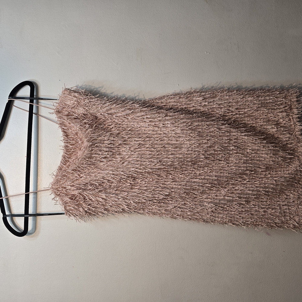 NWT Forever 21 Fuzzy Blush Dress